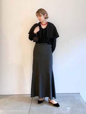 「BACCA（バッカ）のアイテム」を使った、Ishii_TOMORROWLANDさん（レディース・165cm）の夏コーディネート