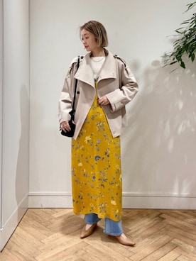 「RED CARD TOKYO（レッドカード）のアイテム」を使った、Ishii_TOMORROWLANDさん（レディース・165cm）の冬コーディネート