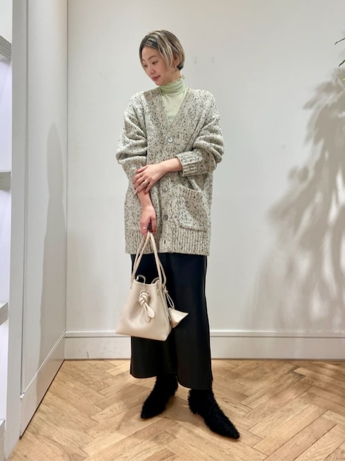 レザーライク Iラインスカート（スカート）｜MACPHEE（マカフィー）の