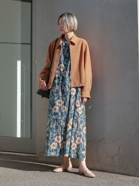 「MACPHEE（マカフィー）のアイテム」を使った、Ishii_TOMORROWLANDさん（レディース・165cm）の冬コーディネート