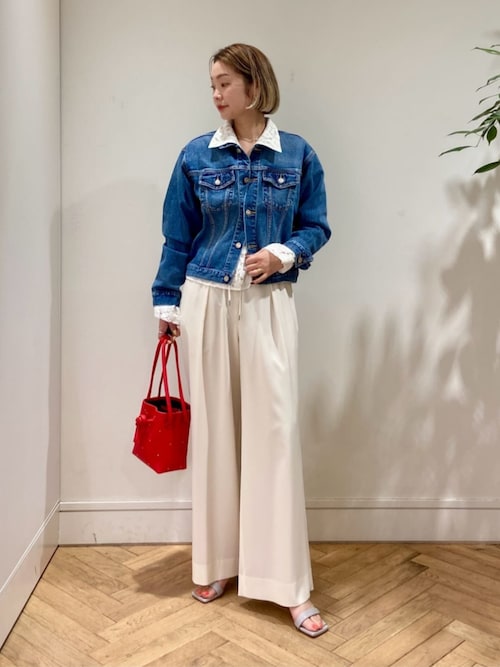 Ballsey（ボールジィ） ブラウス シャツ フラワーコードレース