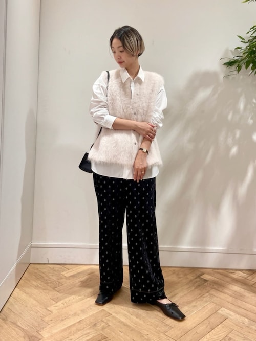 フェザーヤーン ペプラムベスト（ベスト）｜BALLSEY（ボールジィ