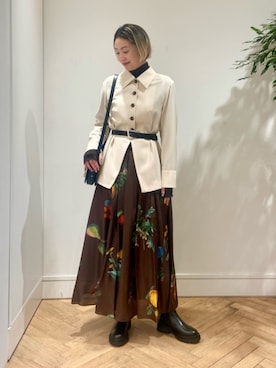 Ishii_TOMORROWLANDさん（レディース・165cm）の冬コーディネート