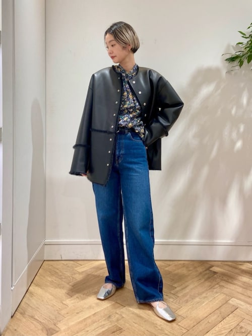 デニム ワイドストレートパンツ（デニムパンツ）｜TOMORROWLAND