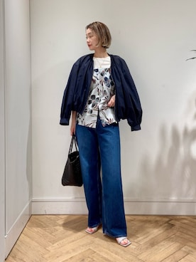 「TOMORROWLAND （トゥモローランド）のアイテム」を使った、Ishii_TOMORROWLANDさん（レディース・165cm）の春コーディネート