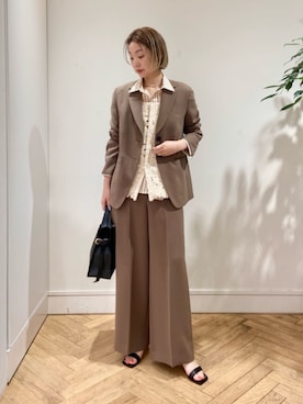 Ishii_TOMORROWLANDさん（レディース・165cm）の春コーディネート