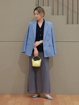 Ishii_TOMORROWLANDさん（レディース・165cm）の冬コーディネート