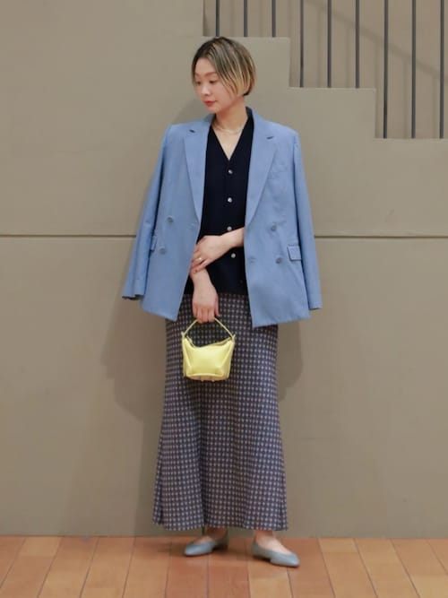 MACPHEE（マカフィー） ベスト ジレ フォームニット ペプラムベスト