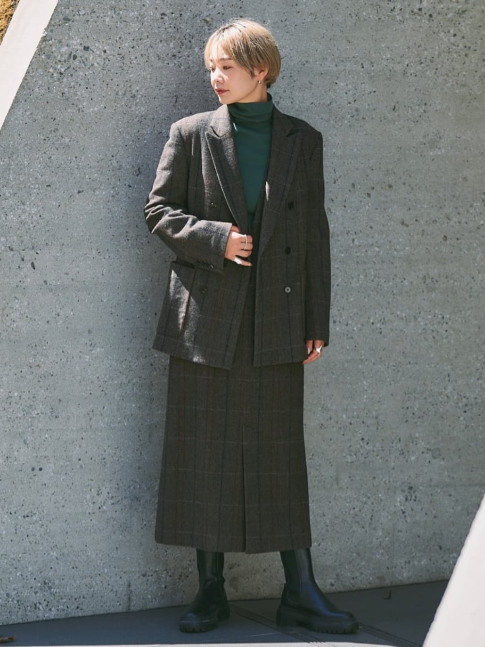 MACPHEE（マカフィー）の「ビンテージツイード ダブルブレスト