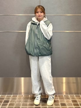 New Balanceさん(レディース・154cm)の冬コーディネート