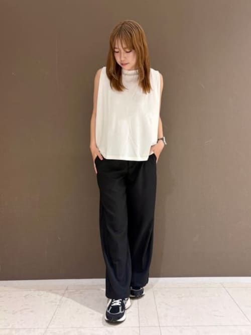 NB GREY スリーブレストップ（Tシャツ&frasl;カットソー）｜New Balance
