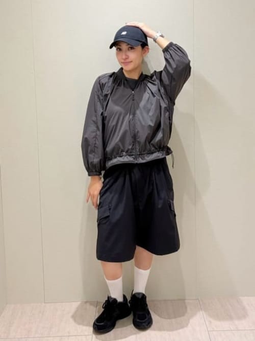 New Balance フルジップジャケットとショートパンツセット NEW BALANCEのジャケット/アウターを使ったコーディネート(ZOZOTOWN
