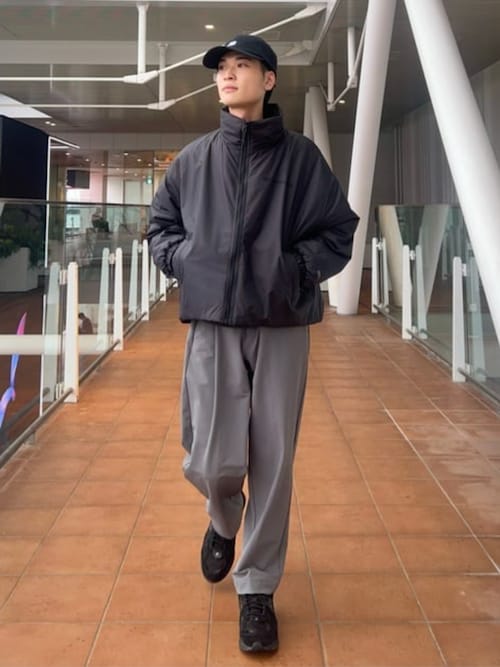 セール】NB Grey テーパード パンツ（スラックス）｜New Balance