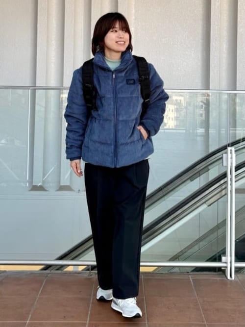 セール】コーデュロイパッファー ジャケット（ブルゾン）｜New Balance