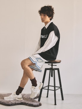 「スニーカー好きと繋がりたい」｜New Balanceさん（メンズ・178cm）の秋コーディネート