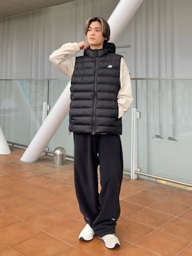 New Balanceさん（メンズ・164cm）の冬コーディネート