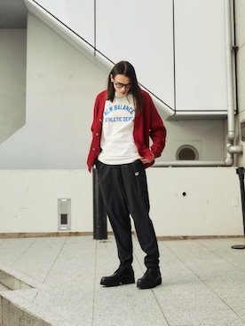 New Balanceさん（メンズ・175cm）の春コーディネート