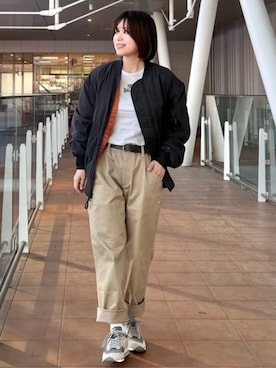 New Balanceさん（レディース・160cm）の春コーディネート