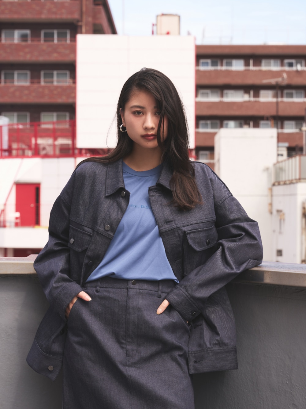 New Balance MET24 デニムジャケット