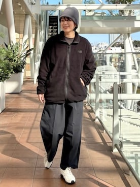 New Balanceさん（レディース・160cm）の冬コーディネート