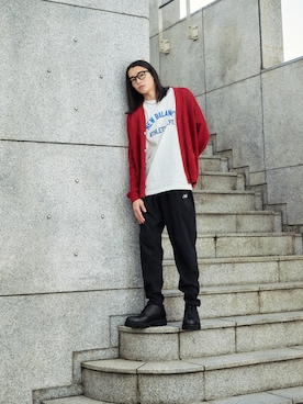 New Balanceさん（メンズ・175cm）の春コーディネート