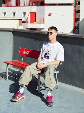 New Balanceさん(メンズ・175cm)の春コーディネート