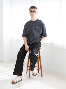 New Balanceさん（メンズ・175cm）の春コーディネート