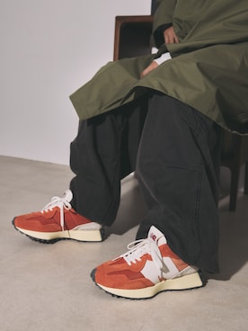 「NEW BALANCE（ニューバランス）のアイテム（その他アウター）」を使った、New Balanceさん（メンズ・178cm）の秋コーディネート