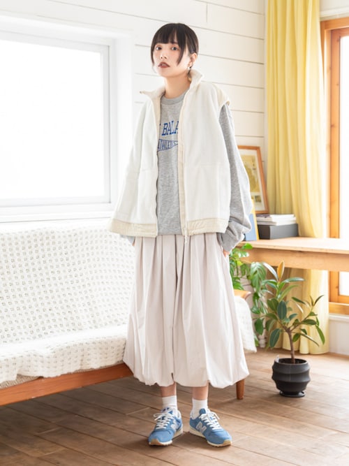 New Balance OfficialNew Balanceさんのベストを使ったコーディネート 