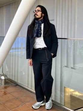 New Balanceさん（メンズ・174cm）の冬コーディネート