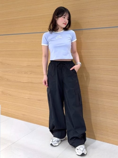 【新品タグ付】New Balance カーゴパンツ ブラック 4サイズ セール】ウーブンカーゴパンツ（カーゴパンツ）｜New Balance