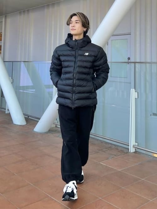 セール】フーデッドパッファー ジャケット（ブルゾン）｜New Balance