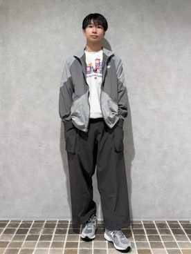 New Balanceさん（メンズ・169cm）の春コーディネート