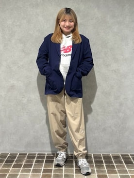New Balanceさん（レディース・154cm）の春コーディネート