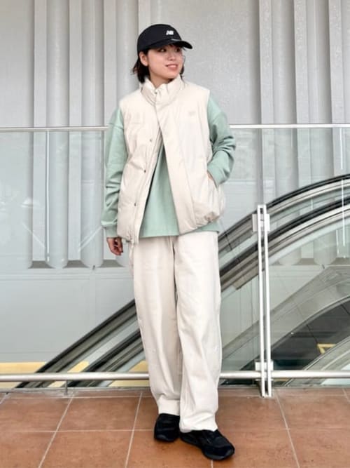 NB GREY ダウン ベスト（ダウンベスト）｜New Balance（ニューバランス