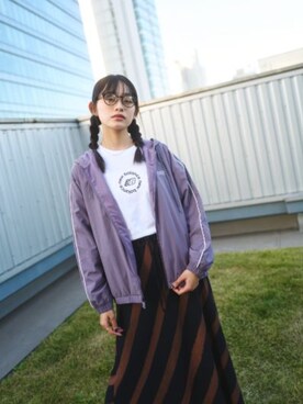 「NEW BALANCE（ニューバランス）のアイテム（その他アウター）」を使った、New Balanceさん（レディース・166cm）の冬コーディネート