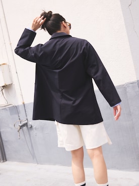 「NEW BALANCE（ニューバランス）のアイテム（その他アウター）」を使った、New Balanceさん（レディース・168cm）の秋コーディネート