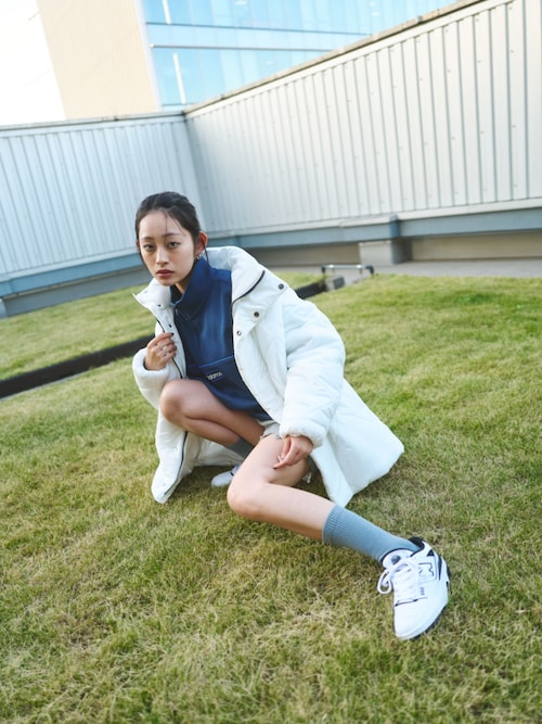 セール】Essentials Winter 裏起毛フリースハーフジップトップ（その他