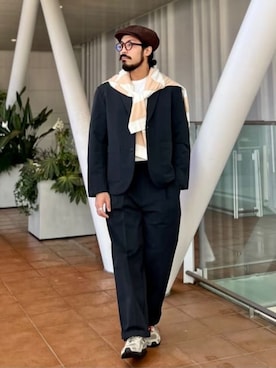 New Balanceさん（メンズ・174cm）の冬コーディネート