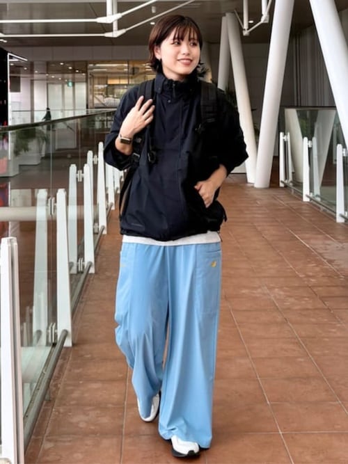 月末までお値下げnew balance レディースパンツ グレー NB Grey ワイドパンツ（その他パンツ）｜New Balance