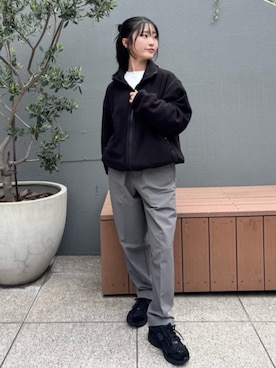 「アイテム（スラックス）」を使った、New Balanceさん（レディース・150cm）の秋コーディネート