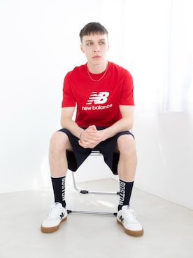 New Balanceさん(メンズ・175cm)の春コーディネート