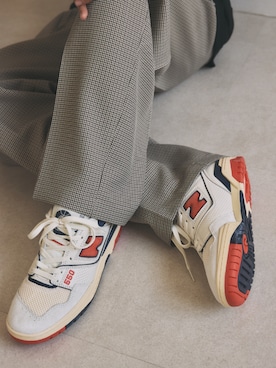「NEWBALANCE」｜New Balanceさん（メンズ・178cm）の秋コーディネート