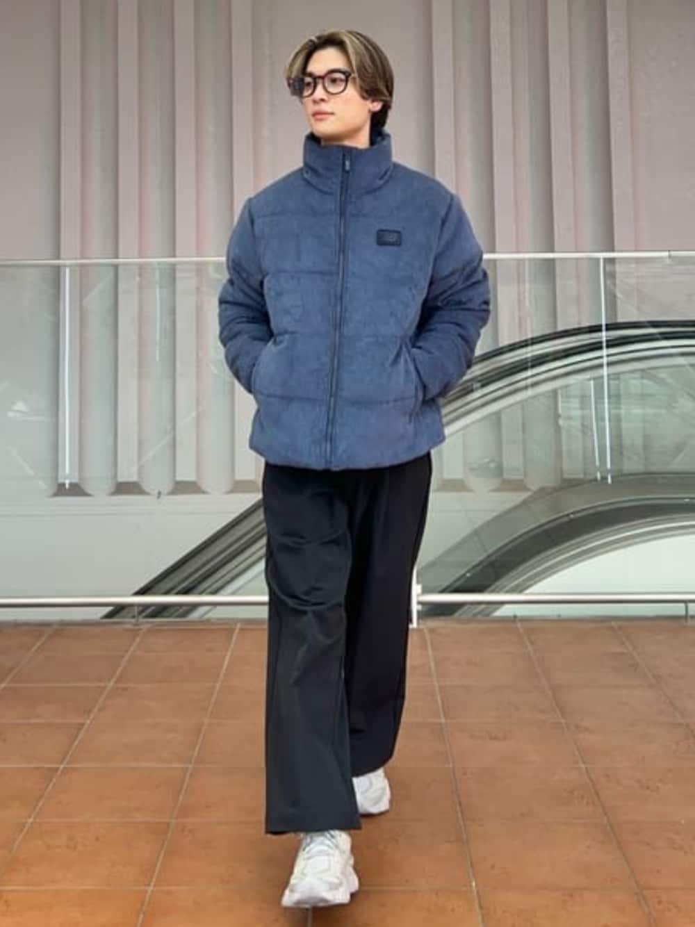 NEW BALANCE（ニューバランス）の「コーデュロイパッファー ジャケット 