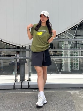 New Balanceさん(レディース・159cm)の夏コーディネート