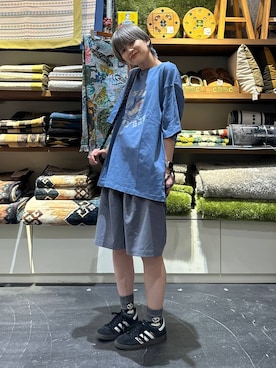 「骨格ウェーブ」｜もずさん（メンズ・165cm・20代）の夏コーディネート