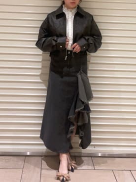 sayakaさん（レディース・154cm）の冬コーディネート