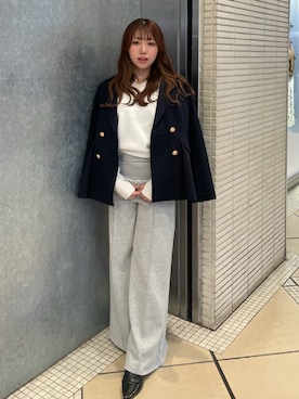 sayakaさん（レディース・154cm）の冬コーディネート