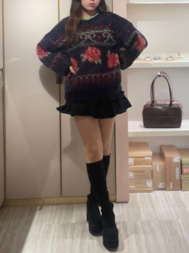 sayakaさん（レディース・154cm）の冬コーディネート