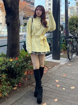 sayakaさん（レディース・154cm）の秋コーディネート